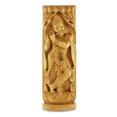Alternate image for Wood sculpture Hindu Romance