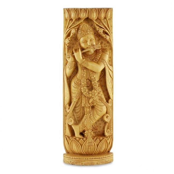 Alternate image for Wood sculpture Hindu Romance