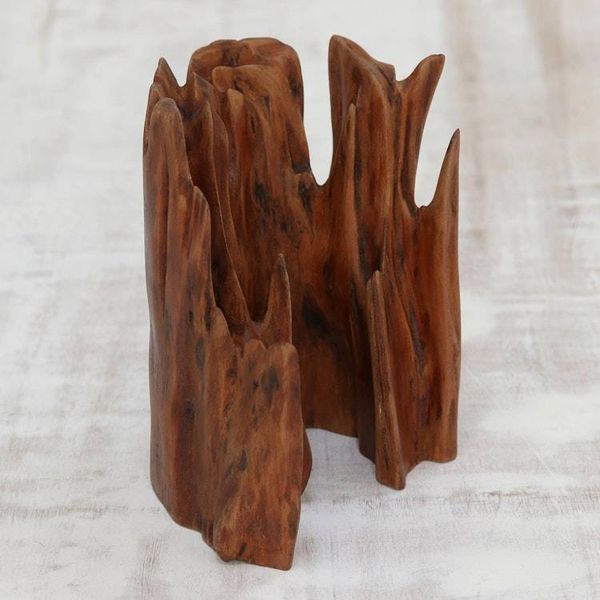 Alternate image for Hand Carved Driftwood Sculpture of Beauty of Nature Natures Brilliance