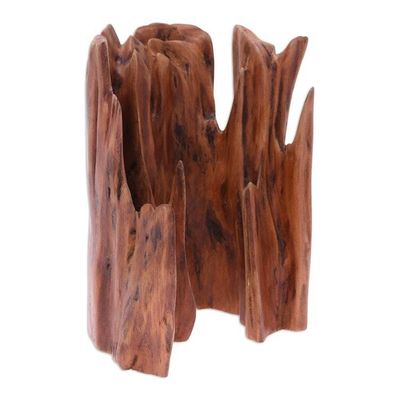 Alternate image for Hand Carved Driftwood Sculpture of Beauty of Nature Natures Brilliance