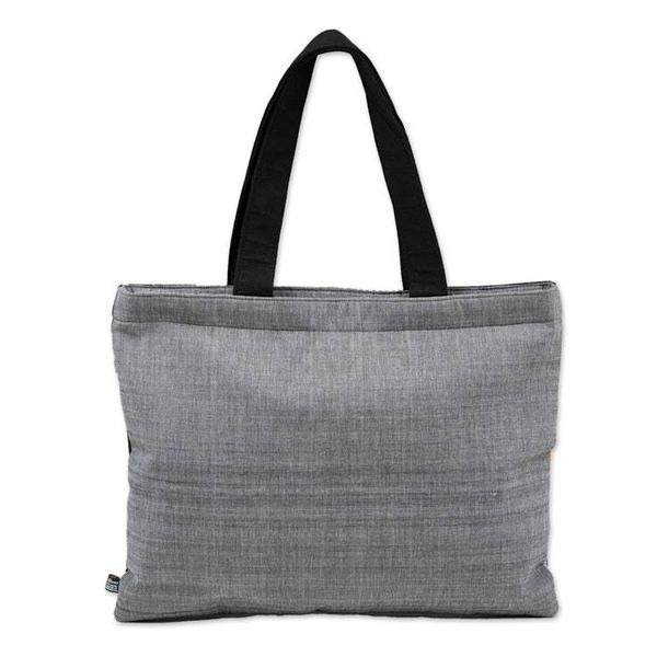 Alternate image for Javanese Lurik Hand-Woven Patchwork Cotton Travel Tote Bag Lurik Organization