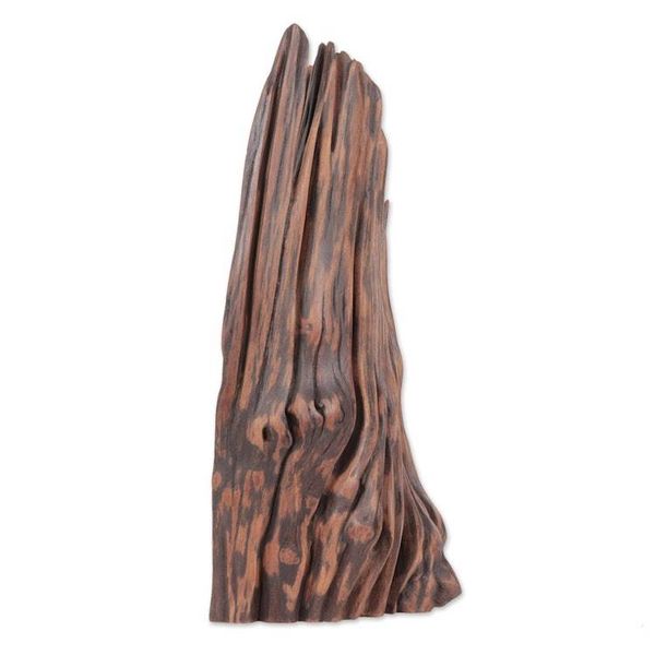 Alternate image for Natural Sal Driftwood Sculpture Crafted in India Reaching