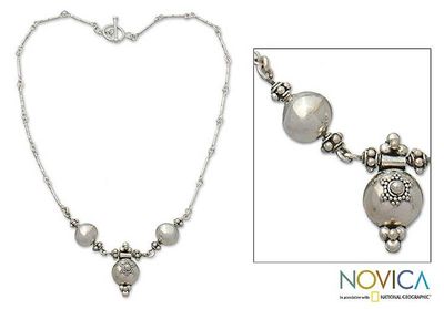 Alternate image for Womens Sterling Silver Necklace Trinity Cross