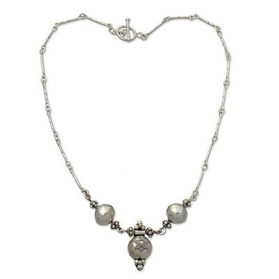 Alternate image for Womens Sterling Silver Necklace Trinity Cross