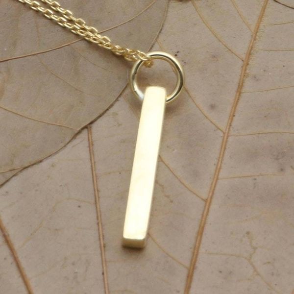Alternate image for Hand Crafted Gold-Plated Sterling Silver Pendant Necklace Under the Sun