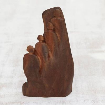 Primary image for Unique Tun Driftwood Sculpture of People from India Being Together