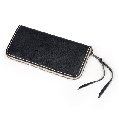 Alternate image for Handcrafted Leather Wallet in Ebony from Java Sophisticated Ebony