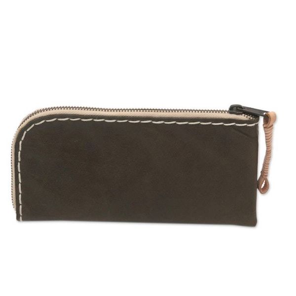 Alternate image for Handcrafted Leather Wallet in Umber from Java Umber Sophistication