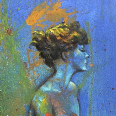 Alternate image for Oil and Acrylic Figure Painting on Canvas Women For Your Daughter