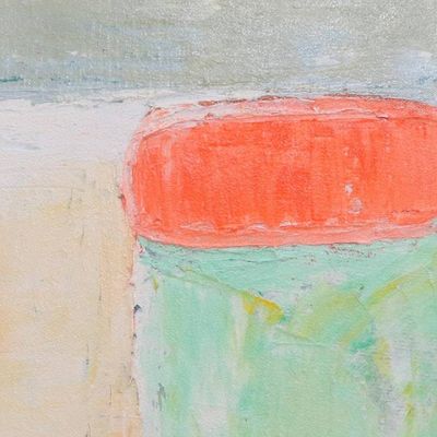 Alternate image for Abstract Original Acrylic on Canvas Painting Interaction