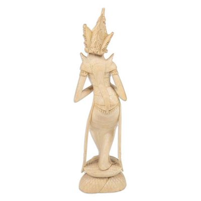 Alternate image for Traditional Balinese Fertility Goddess Wood Sculpture Fertility Deity