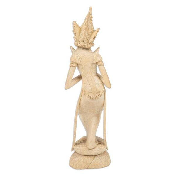 Alternate image for Traditional Balinese Fertility Goddess Wood Sculpture Fertility Deity