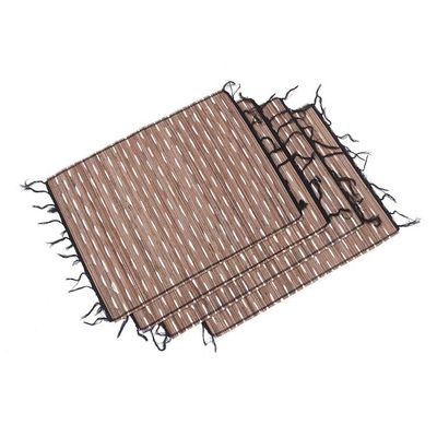 Alternate image for Artisan Made Natural Fiber and Cotton Placemats Set of 4 White Matches