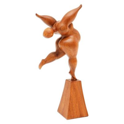 Alternate image for Wood Dancer Sculpture Lets Dance