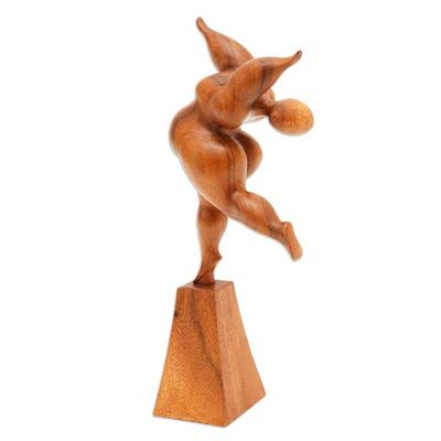 Alternate image for Wood Dancer Sculpture Lets Dance