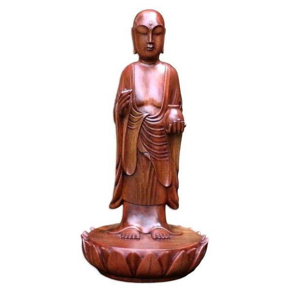Alternate image for Unique Suar Wood Sculpture Buddhas Holy Blessing