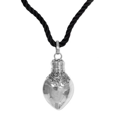 Alternate image for Sterling silver pendant necklace Precious Promise