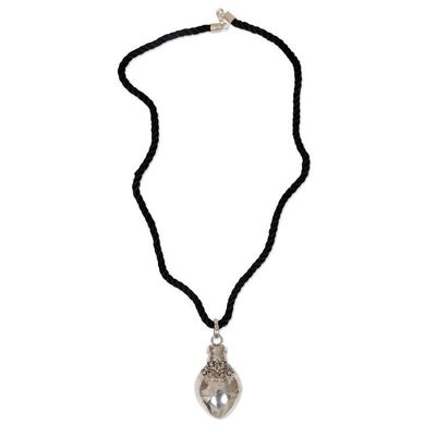 Alternate image for Sterling silver pendant necklace Precious Promise