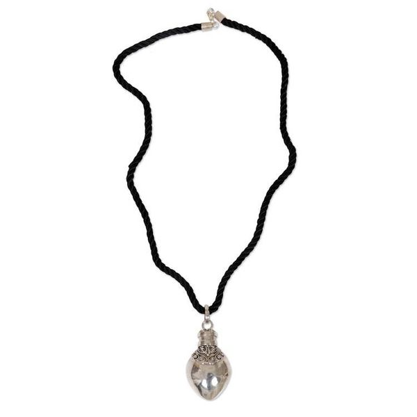Alternate image for Sterling silver pendant necklace Precious Promise