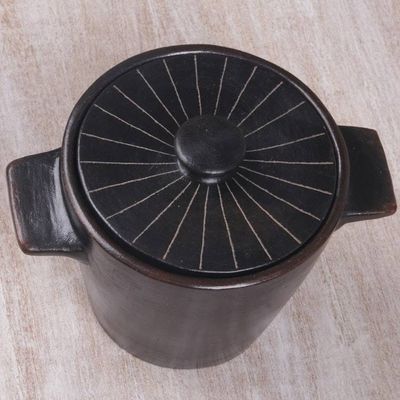 Alternate image for Handcrafted Ceramic Jar from Indonesia Lombok Delight