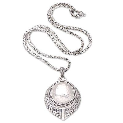 Alternate image for World Peace Project Sterling Silver Peace Necklace Peace at Heart