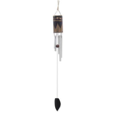 Alternate image for Bamboo and Aluminum Wind Chime Hand Made in Bali Singing Vines