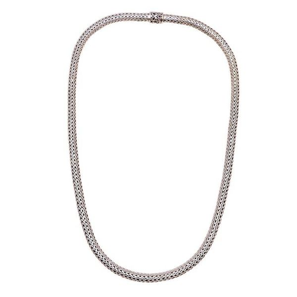 Alternate image for 22-Inch Sterling Silver Foxtail Chain Necklace from Bali Royal Desire