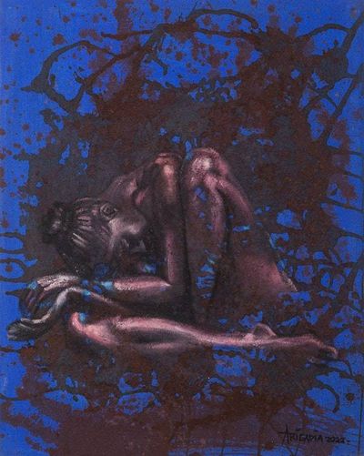 Primary image for Oil and Acrylic Portrait Painting Collapsed