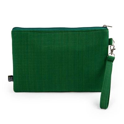 Alternate image for Striped Javanese Handwoven Lurik Cotton Wristlet and Clutch Striped Fantasy