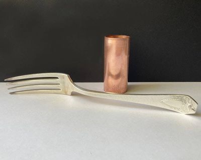 Alternate image for Copper & Silver Coffee Measuring Spoon