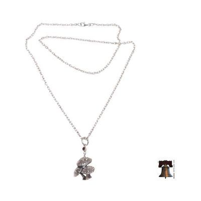 Alternate image for Garnet pendant necklace Forest Mushroom