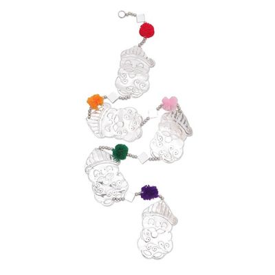 Alternate image for Handcrafted Aluminum Embossed Gnome Garland Gnomes Dream
