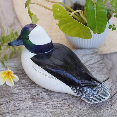 Primary image for Wood Bird Sculpture Male Bufflehead Duck