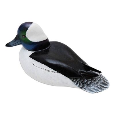 Alternate image for Wood Bird Sculpture Male Bufflehead Duck