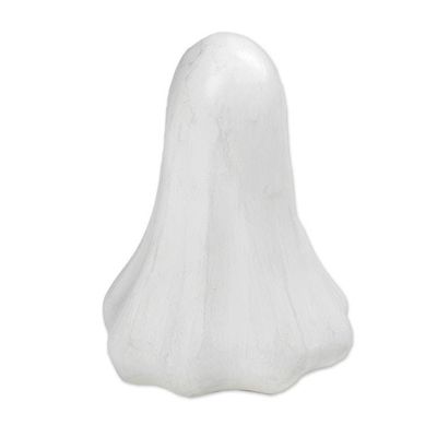 Alternate image for Halloween-Themed Distressed Wooden Ghost Sculpture Lonely Ghost