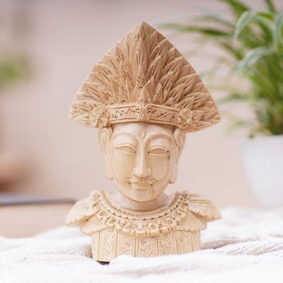 Primary image for Hand Carved Crocodile Wood Sculpture from Bali Baris Gede