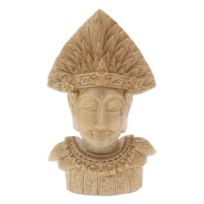Alternate image for Hand Carved Crocodile Wood Sculpture from Bali Baris Gede