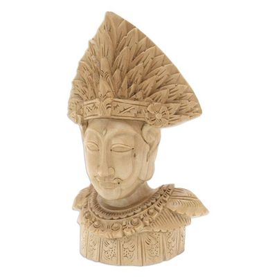 Alternate image for Hand Carved Crocodile Wood Sculpture from Bali Baris Gede
