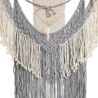 Alternate image for Artisan Crafted Cotton Macrame Wall Hanging Tangled up in You