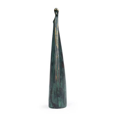 Alternate image for Avant-Garde Antiqued Resin Sculpture of Woman with Open Arms Antique Hugs