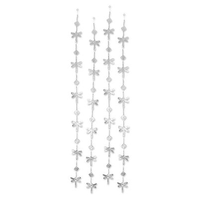 Alternate image for Aluminum Dragonfly-Themed Holiday Garland Set of 4 Gossamer Holiday