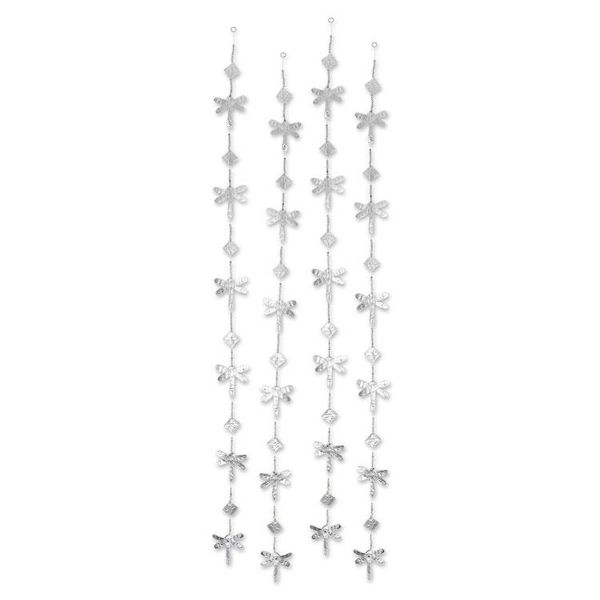 Alternate image for Aluminum Dragonfly-Themed Holiday Garland Set of 4 Gossamer Holiday