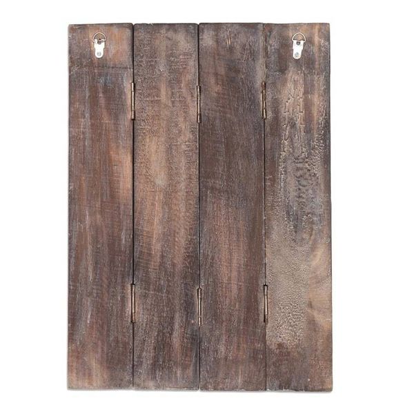 Alternate image for Four Panel Wood Wall Panel Buddha in Blue Buddha Visage in Blue