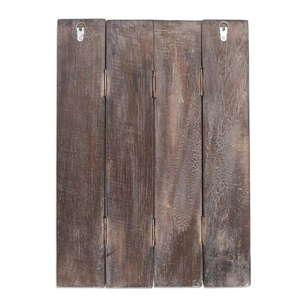 Alternate image for Four Panel Wood Wall Panel Buddha in Green Buddha Visage in Green