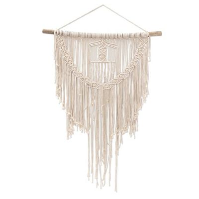 Alternate image for Hand Made Cotton Macrame Wall Hanging Banyumala Waterfall