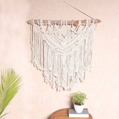 Primary image for Bohemian Cotton Macrame Wall Hanging Bohemian Whimsy