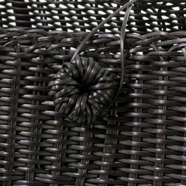 Alternate image for Handwoven Eco Friendly Black Tote from Guatemala Undeniable Beauty in Black