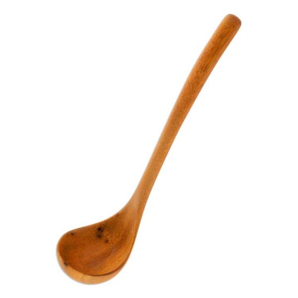 Alternate image for Central American Wood Ladle Serving Utensil  Maya Soup