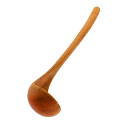 Alternate image for Central American Wood Ladle Serving Utensil  Maya Soup