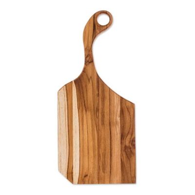 Alternate image for Natural Teak Wood Serving and Charcuterie Board Natural Trend